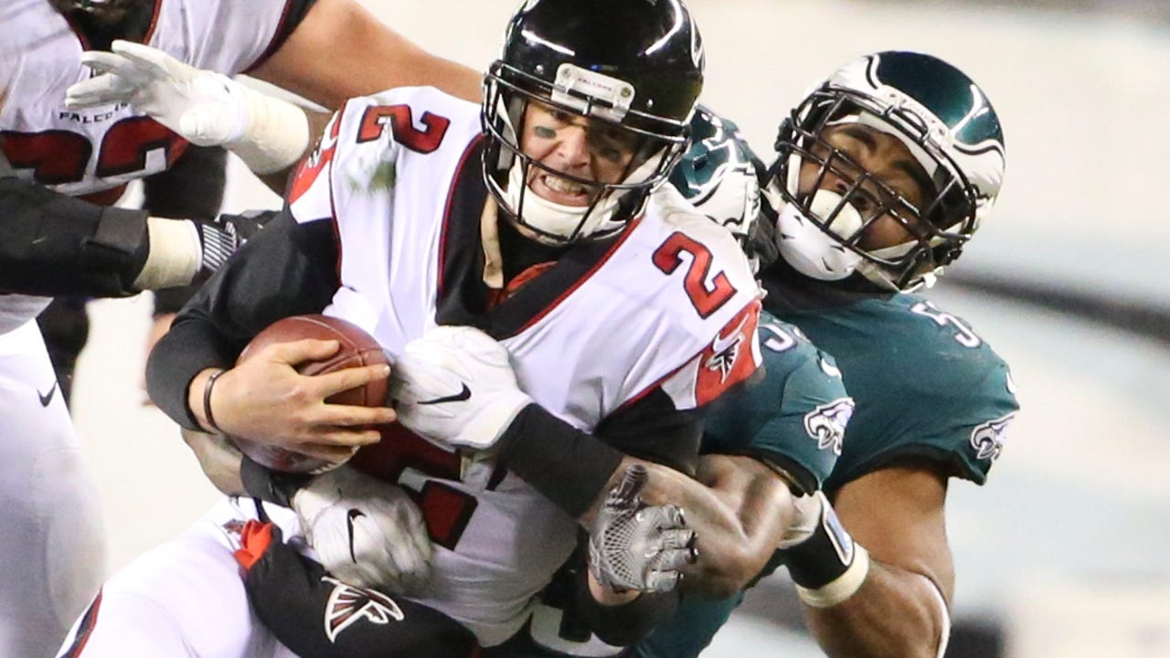 Brandon Graham discusses Falcons last play