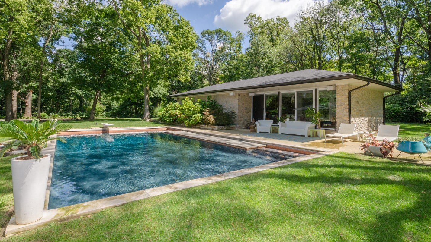 Hot Property Midcentury modern with pool to match