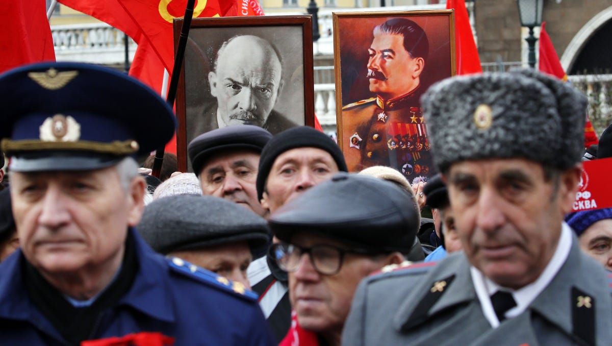 Russia marks centennial of 1917 Bolshevik Revolution