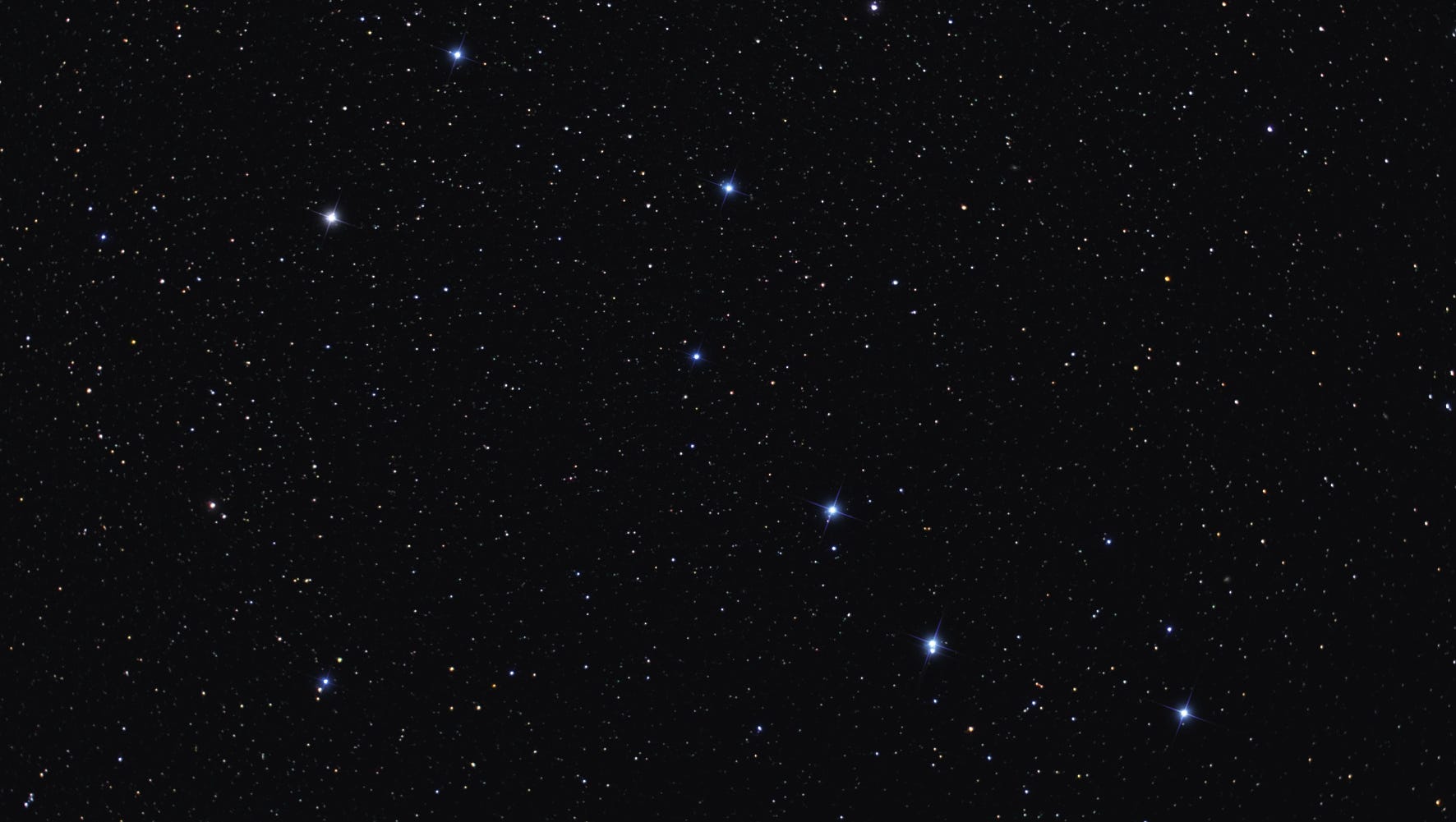 In our skies: The Big Dipper appears to be pouring space