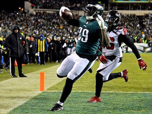 Philadelphia Eagles running back LeGarrette Blount