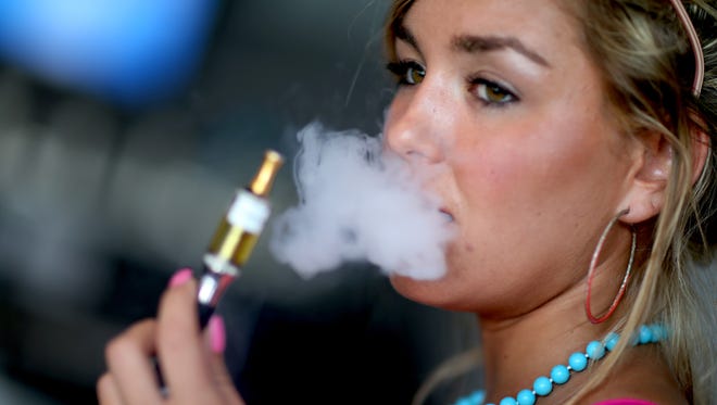E-cigarettes are promoted as a way to help adults stop smoking.