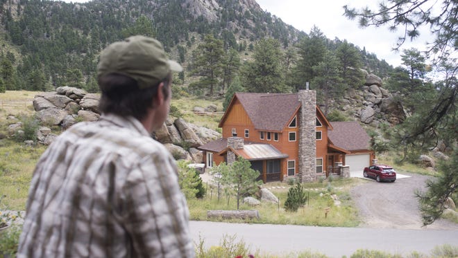 Kurt Johnson's neighbors run a vacation rental across the street from his home in the western portion of Estes Park.
Kurt Johnson's neighbors run a vacation rental across the street from his home in the western portion of Estes Park and has been having problems with renters for the last three years. Noise levels and disturbances have caused him and his neighbors to seek action with town officials.