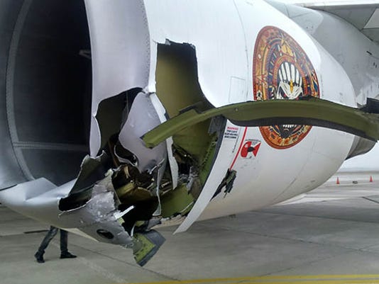 Iron Maiden plane suffers severe damage in Chile
