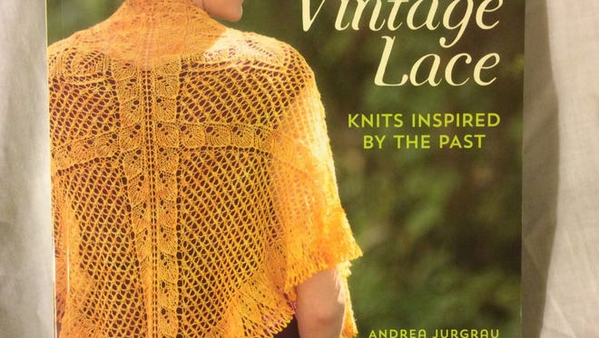 &quot;New Vintage Lace&quot; by Andrea Jurgrau has 15 lace patterns based on German doily designs. The one on the cover is one of the few triangular shawls in the book.