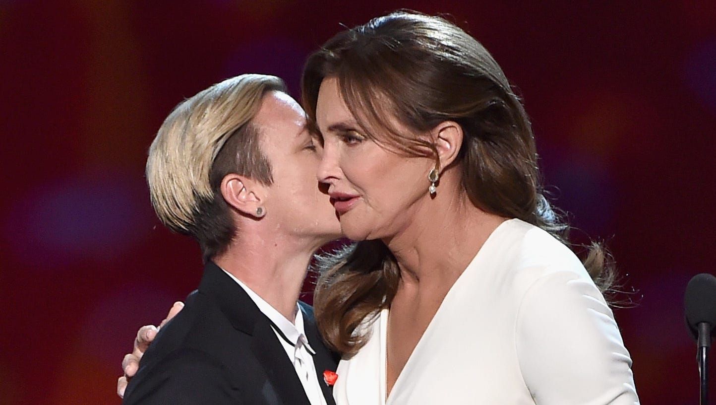 Caitlyn Jenner Wows In Versace At Espys