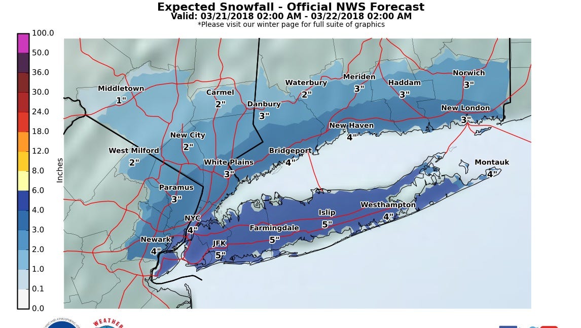 No Nor Easter But New Storm Threat Emerges