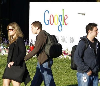 Google headquarters in Mountain View, Calif.