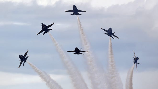 The 2018 Vero Beach Air Show wrapped up performances Sunday, April 22, 2018 at the Vero Beach Regional Airport. Patrons were treated to aerobatic skills from world-renowned pilots, static aircraft on the tarmac to tour and a final performance by the U.S. Navy Blue Angels.