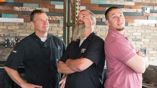 Kevin Reading, Eric Williams and Ryan Mahoney have teamed up to create Brick Works Brewing and Eats, a new brewpub opening Thursday in Smyrna.