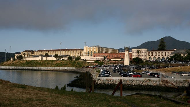 State Prison at San Quentin, where California's death row inmates are held.