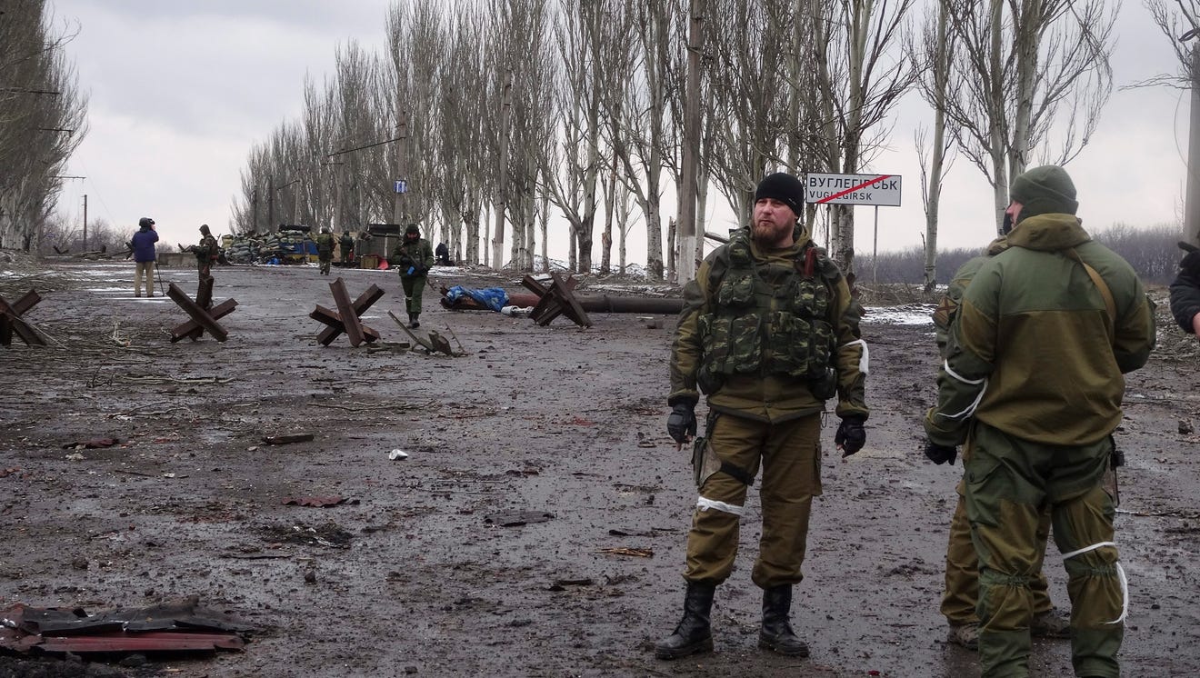 Ukraine's war with Russianbacked separatists in the eastern part of