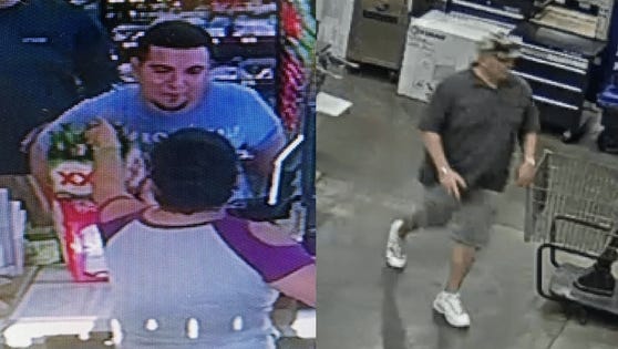 Corpus Christi police are asking the public to help identify these two men who are believed to be involved in a stabbing that happened Sunday, July 2, 2017, in the 1500 block of Airline Road.