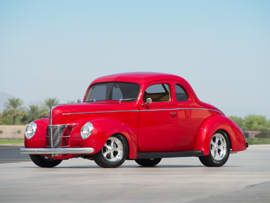 1940 Ford Deluxe Custom Coupe.