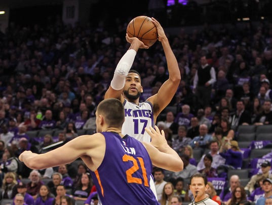 NBA: Phoenix Suns at Sacramento Kings