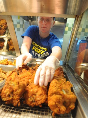 
 Fried chicken is a well-loved staple at the Royal Farms stores in Delaware. 
