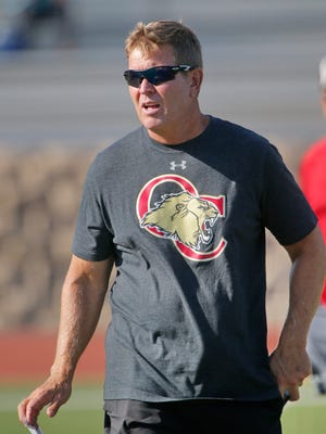After what he said was a forced resignation from Oaks Christian, Jim Benkert was hired to run the Simi Valley High football program.