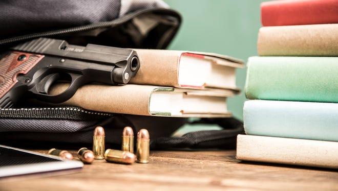 Gun violence in school setting. School violence remains an important topic in today's society.