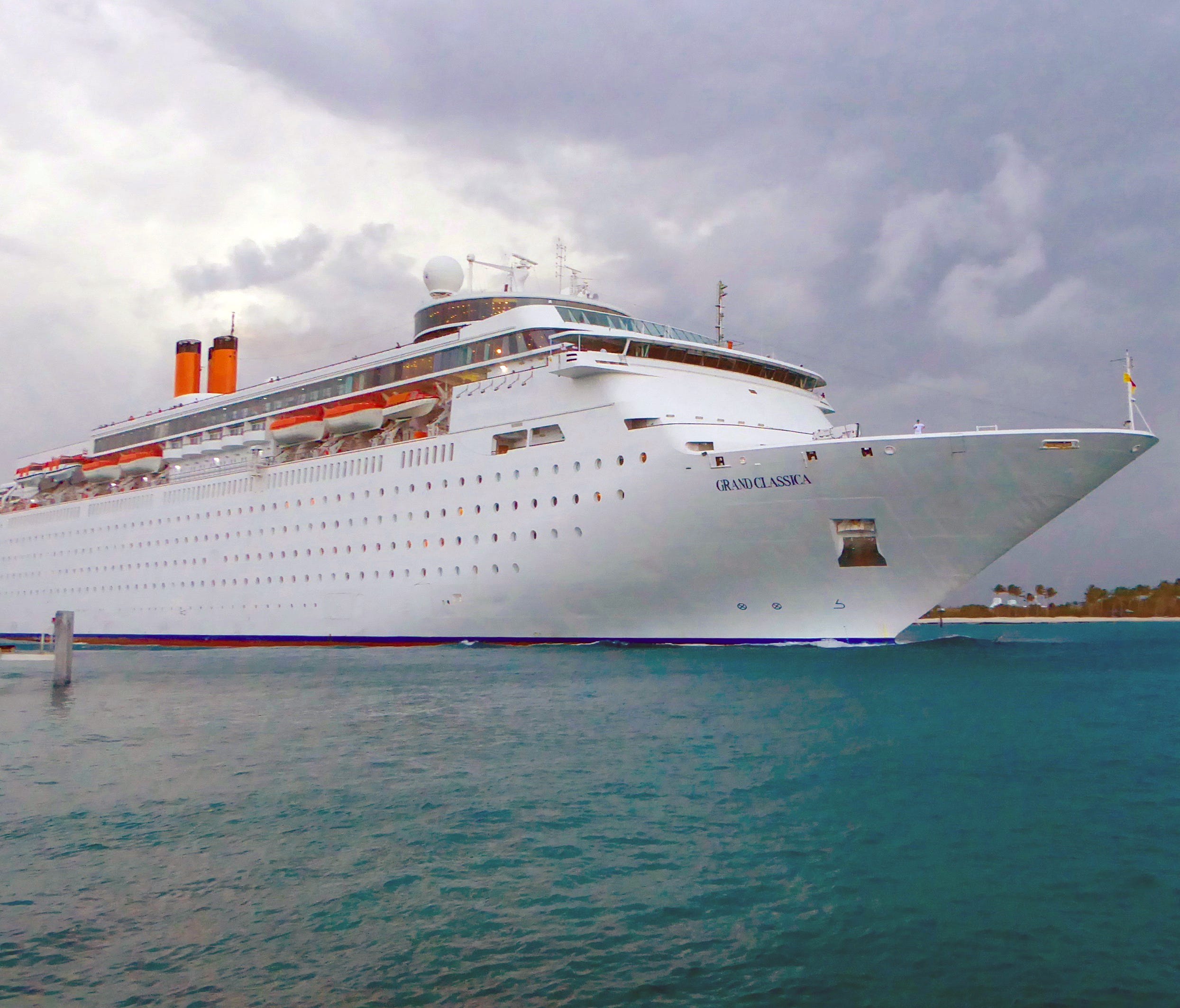 Bahamas Paradise Cruise Line's 1,680-guest Grand Classica is the latest ship to offer two-night cruises from the port of Palm Beach, Fla., to Freeport, Bahamas. It sails in tandem with the slightly smaller Grand Celebration to provide daily departure