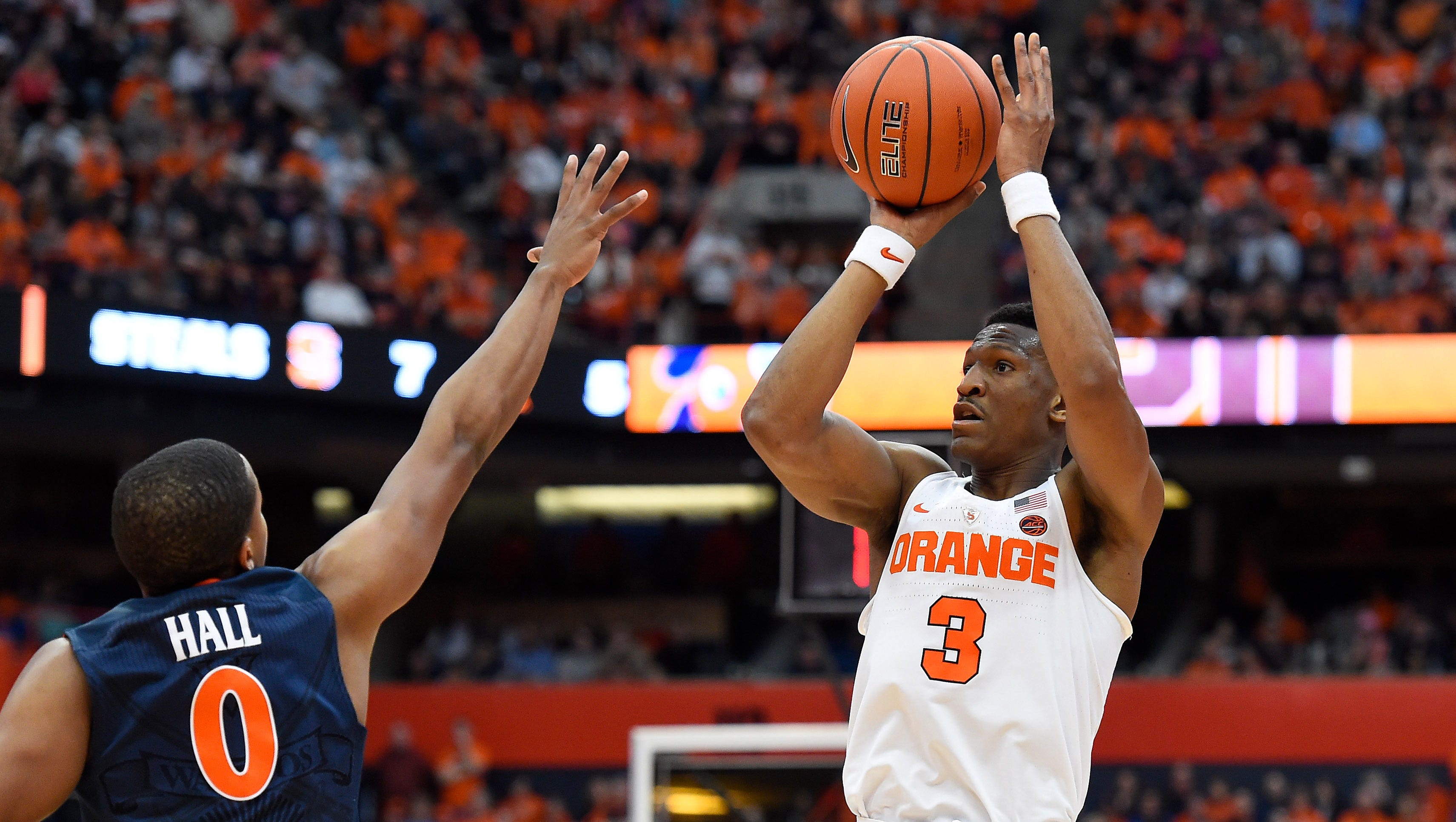 Andrew White On Track For Best 3 Point Shooting Season In Su History