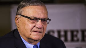 Former Maricopa County Sheriff Joe Arpaio poses in his Senate campaign office in Fountain Hills on June 1, 2018.