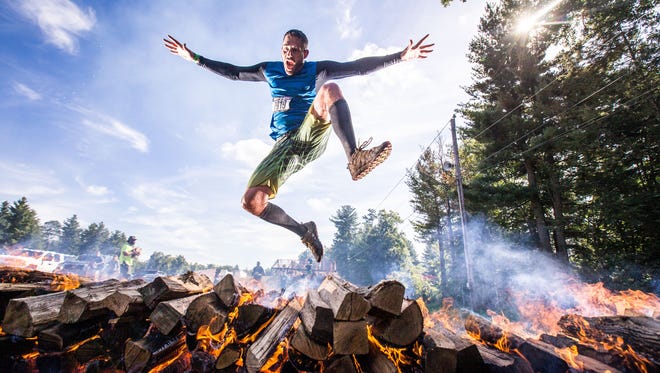 When the weather starts to cool down, the Rugged Maniac heats it back up with "Pyromaniac."