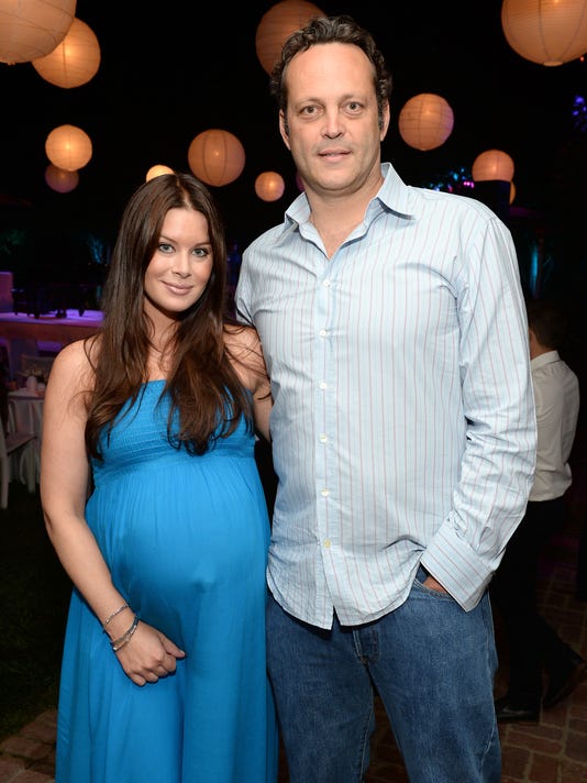 Vince Vaughn, wife baby No. 2