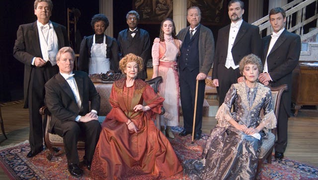 "The Little Foxes" performed by River City Repertory Theatre.