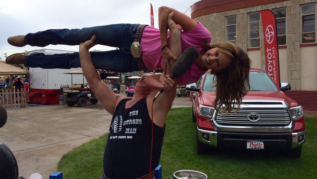 Strongman at the Colorado State Fair