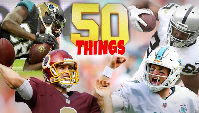 50 things we learned in Week 7 of the NFL season.