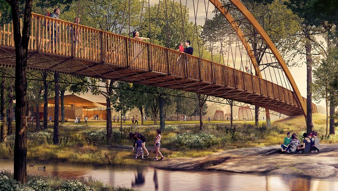 Greenville Unveils New Downtown Unity Park With Tower