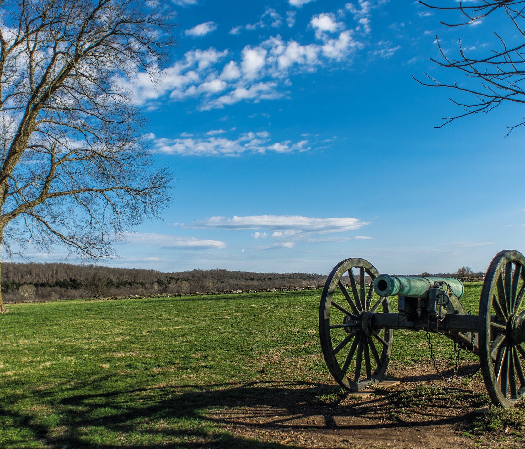 The first Civil War battle fought west of the Mississippi occurred at Wilson's Creek in Republic, Mo.