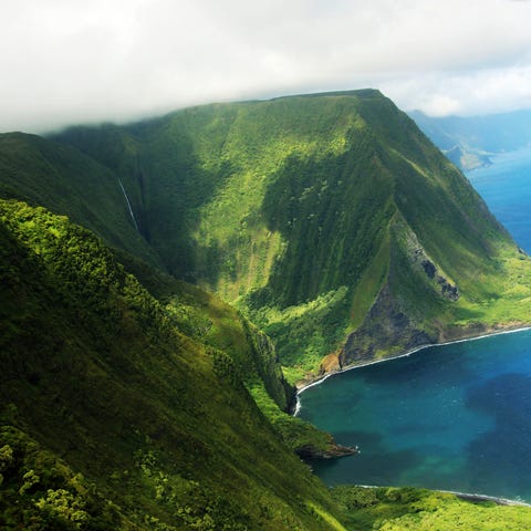 Kahiwa Falls, Molokai.