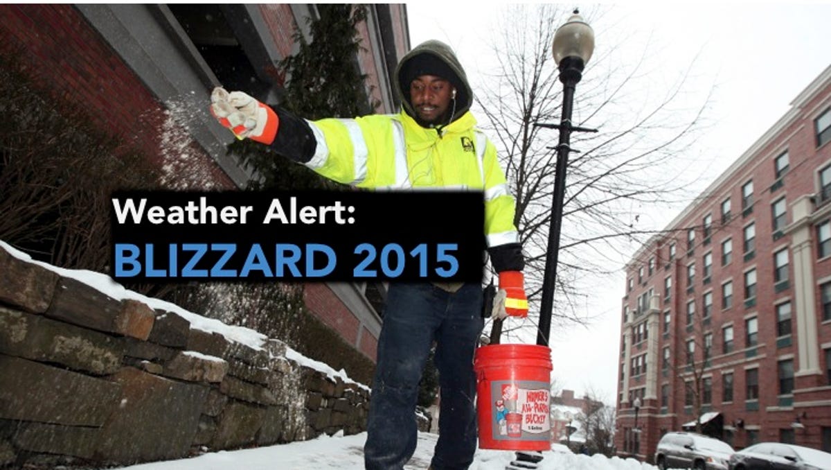 Morris Prepares For Blizzard