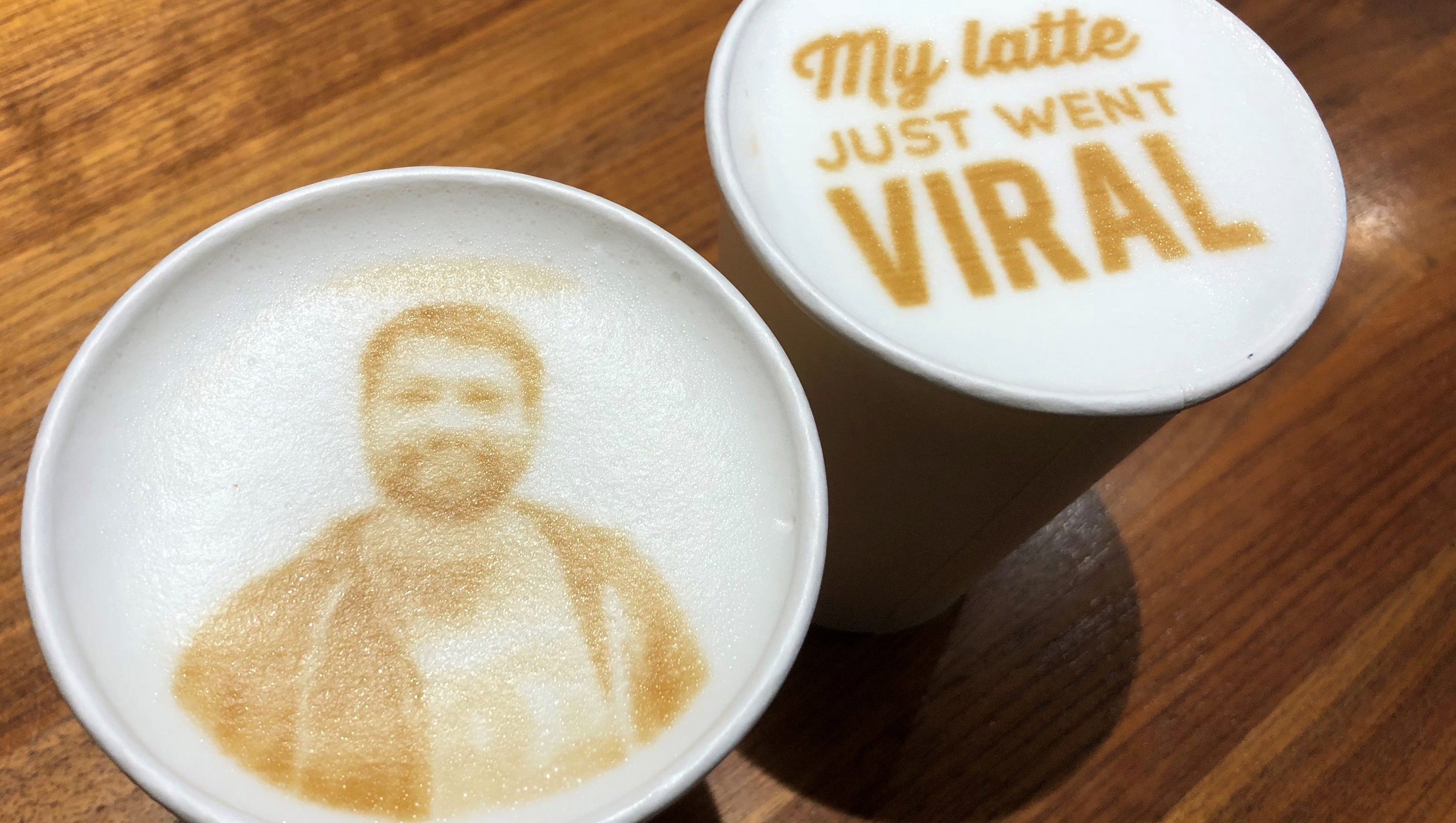 Selfie Latte Coffee Shop Machine Will Turn Your Face Into Foamy Art