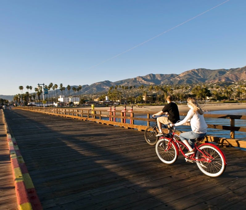 Santa Barbara, Calif.: This city on the central California coast offers a rich blend of ocean views, wineries and craft breweries.