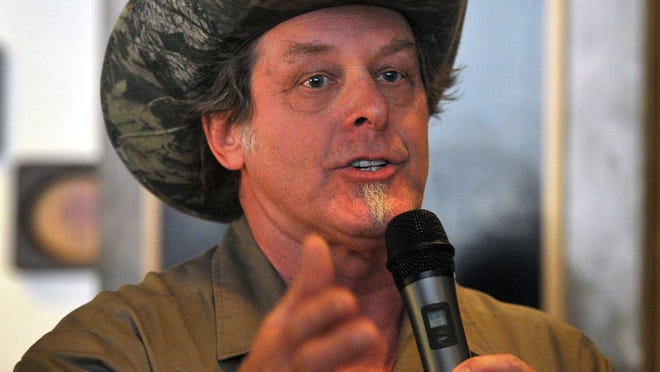 Controversial rocker Ted Nugent.