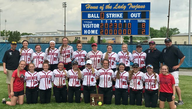 The Cardington Pirates will return to the Division III state softball tournament after beating Eastwood 8-2 Saturday afternoon at Findlay High School in the regional championship game.