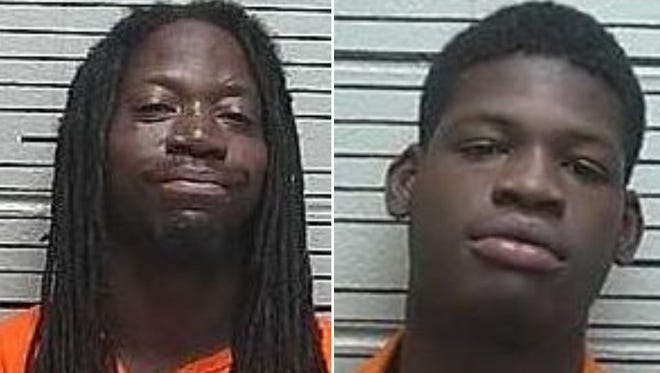 From left: Marty Morgan, 35 and Keon Dashon Cain, 19, face capital murder charges.