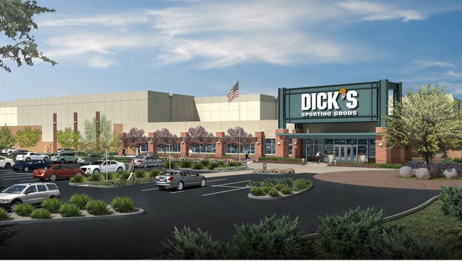 An artist's rendering of the Dick's Sporting Goods Distribution Center.