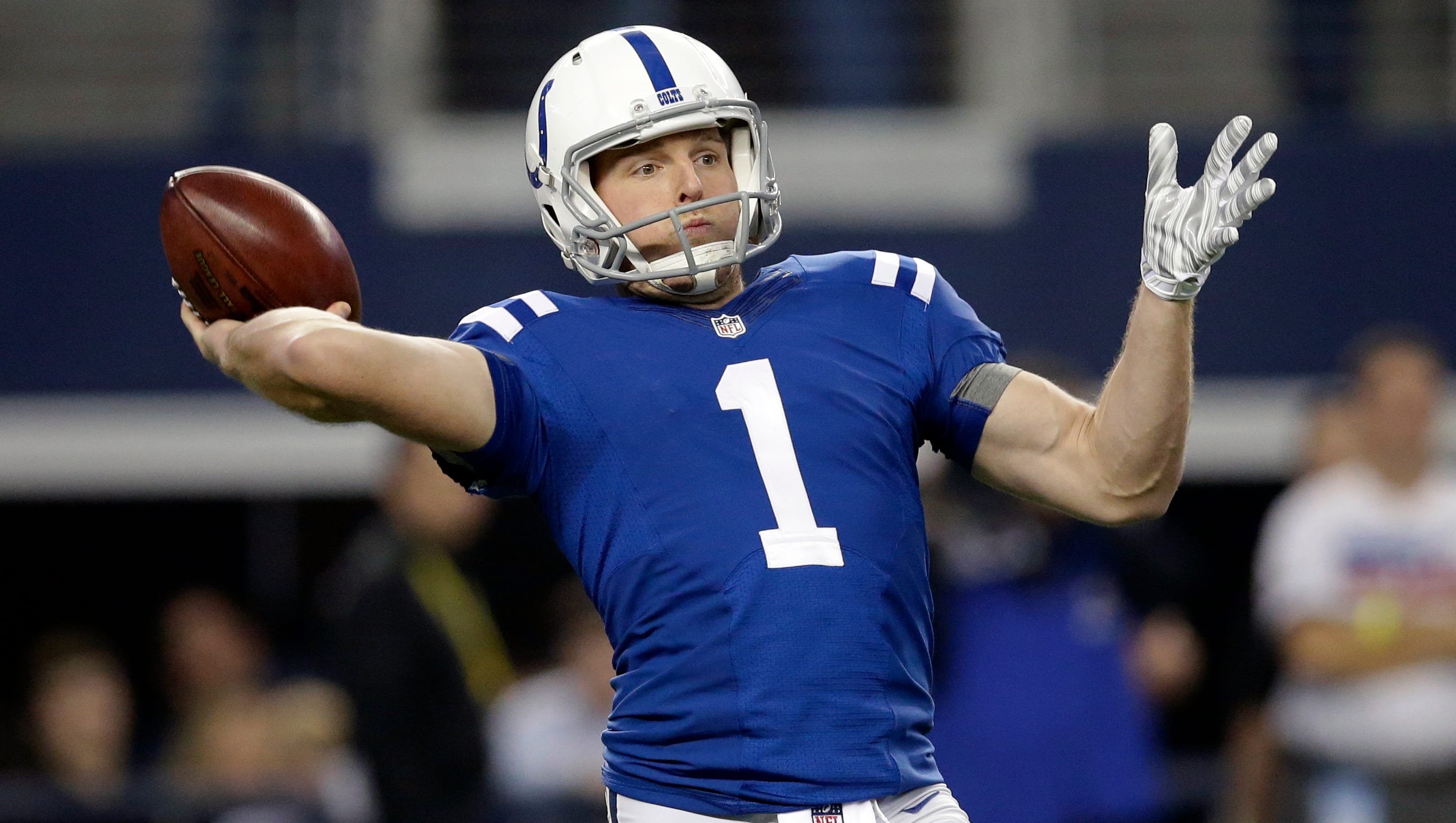 How Pat McAfee became the Colts' emergency QB