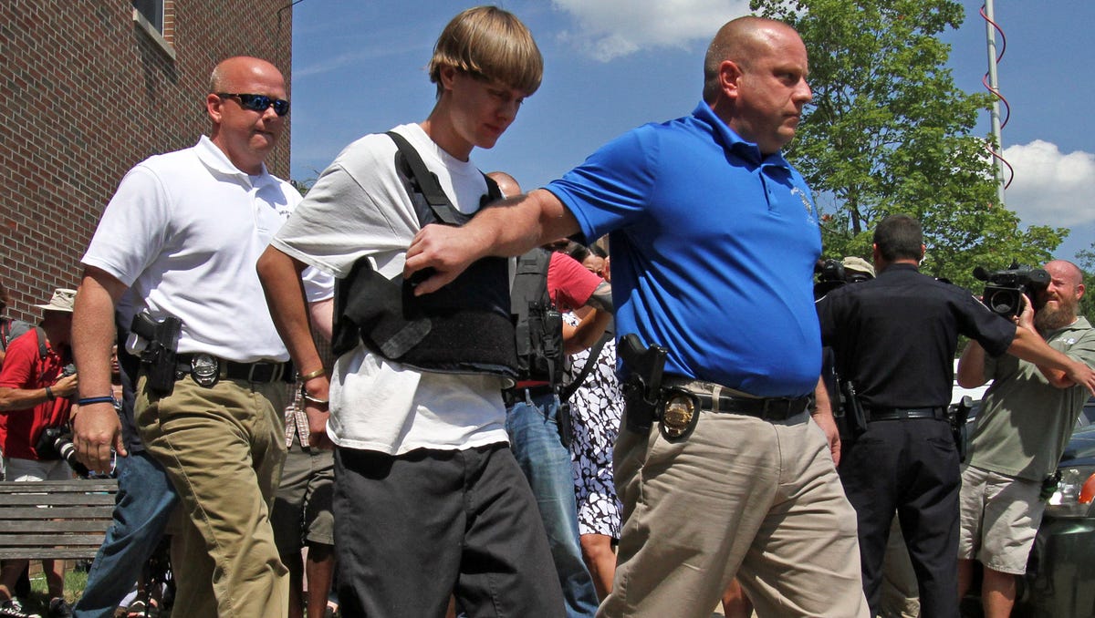 Dylann Roof, Charleston church shooting suspect