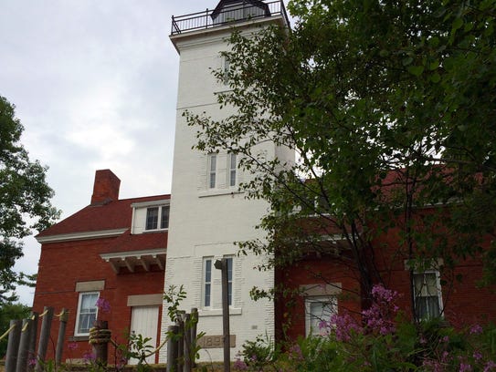 The 40 Mile Point Lighthouse in Rogers City
