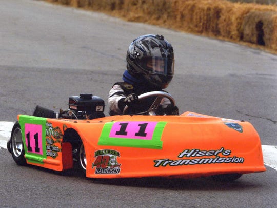 Smith Back In Go Kart Driver S Seat
