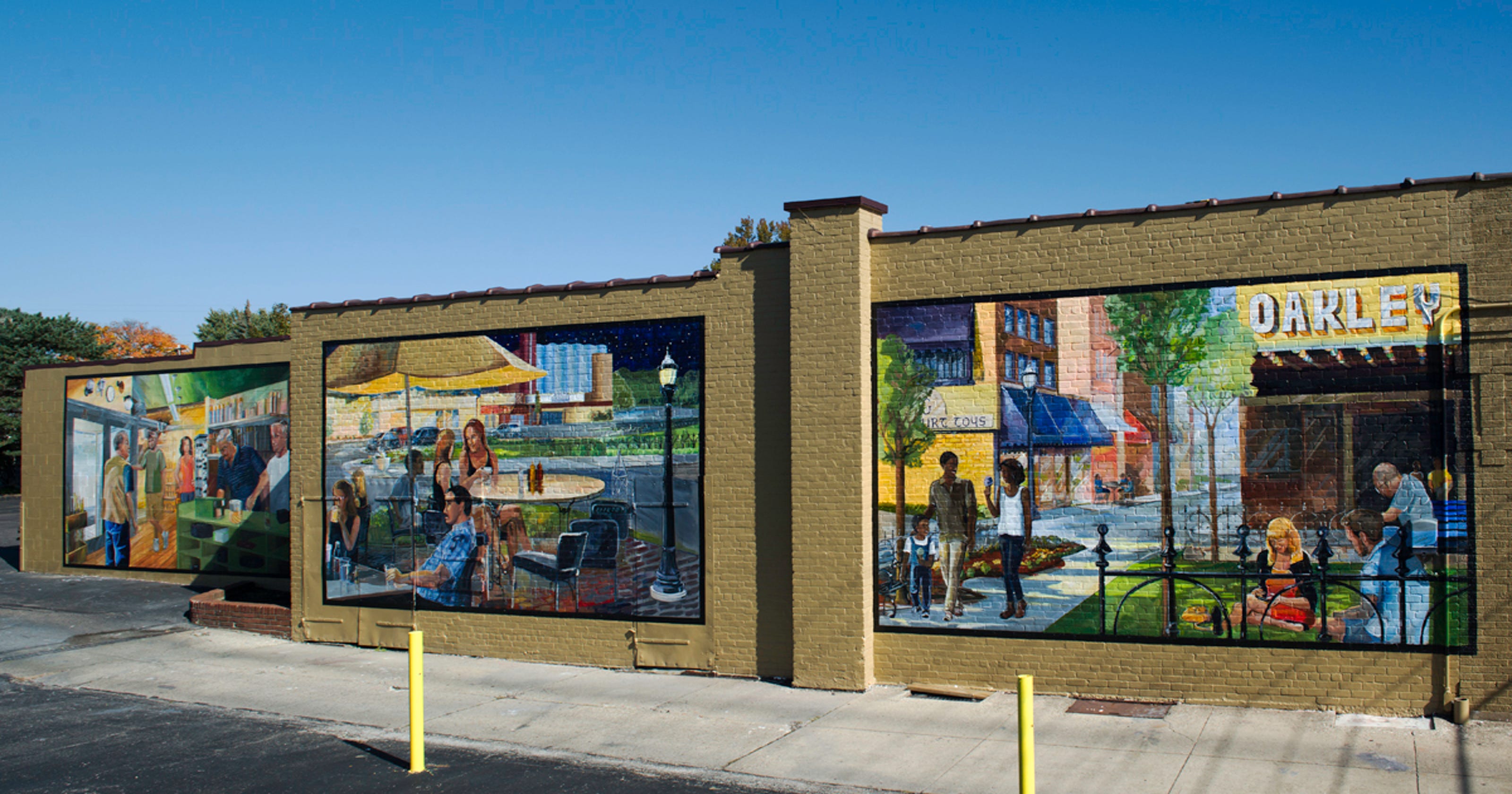 Oakley ArtWorks mural vandalized