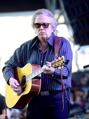 Musician Don McLean performs at 2014 Stagecoach, California's Country Music Festival in Indio, California.