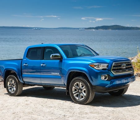 The Toyota Tacoma is still the best-selling midsize truck.