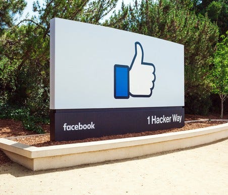 Facebook's Menlo Park, Calif., headquarters
