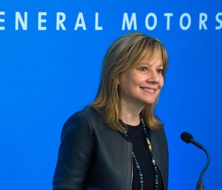 CEO Mary Barra has been taking up GM as an investment, and investors are liking what they hear.