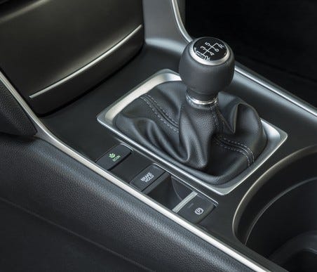 That's exactly what it looks like: Honda is offering a six-speed manual transmission as an option in its brand-new 2018 Accord sedan. Honda is betting that stick-shift will help it draw old and new fans to the latest Accord.